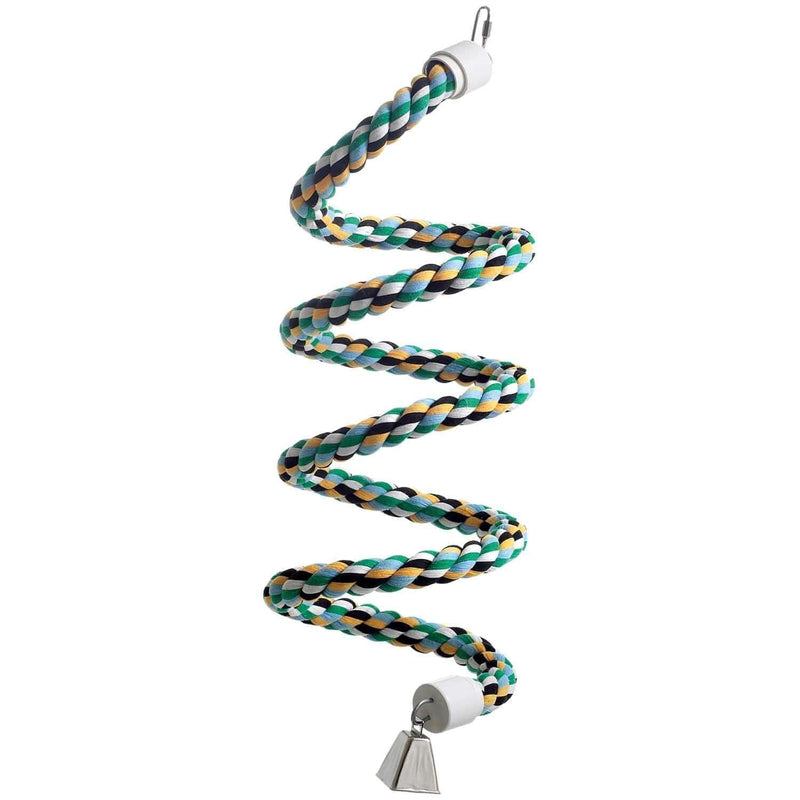 Flamingo Twister Perch Cotton Large Dia.30mm - اكسسوارات الطيور - Zue For Pet Supplies Co.