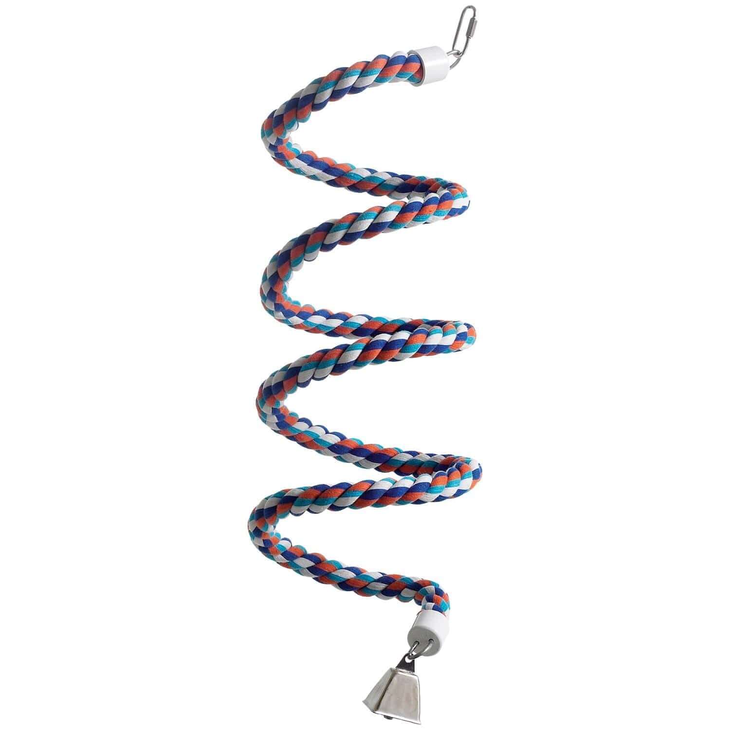 Flamingo Twister Perch Cotton Med.Dia.24mm - اكسسوارات الطيور - Zue For Pet Supplies Co.