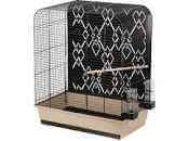 Flamingo Parakeet Cage Mona Black 50X34X65cm - قفص للطيور - Zue For Pet Supplies Co.