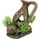Flamingo Ad Moza Pitchers+Plant 11X8X11cm - اكسسوارات الأسماك - Zue For Pet Supplies Co.