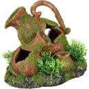 Flamingo Ad Moza Pitchers+Plant 13X9X10cm - اكسسوارات الأسماك - Zue For Pet Supplies Co.