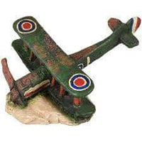 Flamingo Ad Yoko Plane 16X12X8cm - اكسسوارات الأسماك - Zue For Pet Supplies Co.