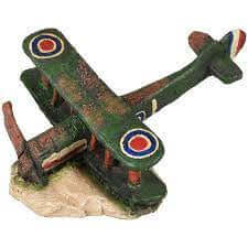 Flamingo Ad Yoko Plane 16X12X8cm - اكسسوارات الأسماك - Zue For Pet Supplies Co.