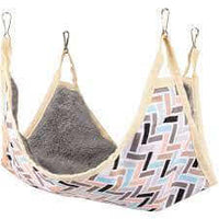 Flamingo Hamster Hammock Clavio 27X27cm - اكسسوارات الحيوانات الصغيرة - Zue For Pet Supplies Co.