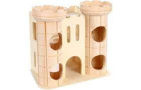 Flamingo Play Castle Robin 16X11X15cm - اكسسوارات الحيوانات الصغيرة - Zue For Pet Supplies Co.