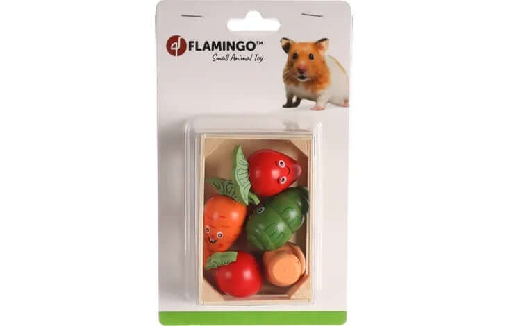 Flamingo Smt Groecha 10.5X7cm - اكسسوارات الحيوانات الصغيرة - Zue For Pet Supplies Co.