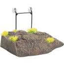 Td Como Turtle Island Angle L 32.5X24X8cm - اكسسوارات السلاحف - Zue For Pet Supplies Co.