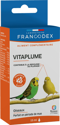 Francodex Vitaplume Bird 15ml - فيتامينات الطيور - Zue For Pet Supplies Co.