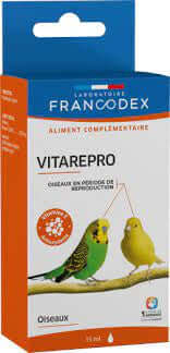 Francodex Vitarepro Bird 15ml - فيتامينات الطيور - Zue For Pet Supplies Co.