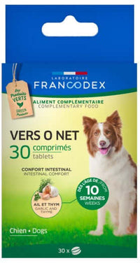 Francodex Vers O Net Puppy/Dog 30Tab - مستلزمات الحيوانات الأليفة - Zue For Pet Supplies Co.