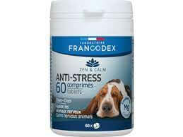Francodex Anti-Stress Dog 60Tab - مستلزمات النظافة والعناية والرعاية - Zue For Pet Supplies Co.