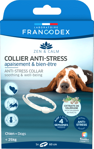 Francodex Collier Anti-Stress Dog 60cm - مستلزمات النظافة والعناية والرعاية - Zue For Pet Supplies Co.