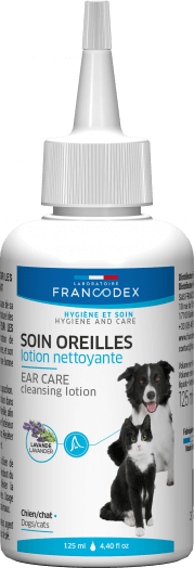Francodex Ear Care Cleansing Lotion Dog/Cat 125ml - مستلزمات النظافة والعناية والرعاية - Zue For Pet Supplies Co.