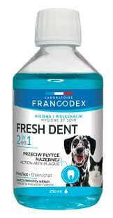 Francodex Fresh Dent Dog/Cat 250ml - مستلزمات النظافة والعناية والرعاية - Zue For Pet Supplies Co.