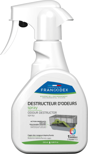 Francodex Odour Control Small Animal 250ml - مستلزمات النظافة والعناية والرعاية - Zue For Pet Supplies Co.