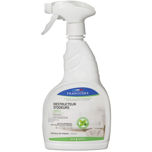Francodex Odour Destructor Spray 750ml - مستلزمات النظافة والعناية والرعاية - Zue For Pet Supplies Co.