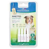 Francodex Repellent Pipette Large Dog 4X2ml - مستلزمات النظافة والعناية والرعاية - Zue For Pet Supplies Co.