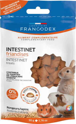 Francodex Intestinet Treats 50g - مكافأت الحيوانات الأليفة - Zue For Pet Supplies Co.