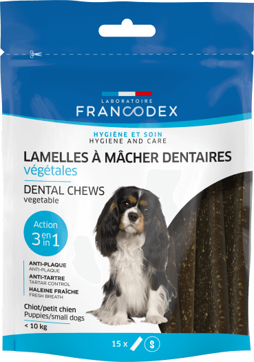 Francodex Veggy Chews Puppy Small Dog 224g - مكافأت الحيوانات الأليفة - Zue For Pet Supplies Co.