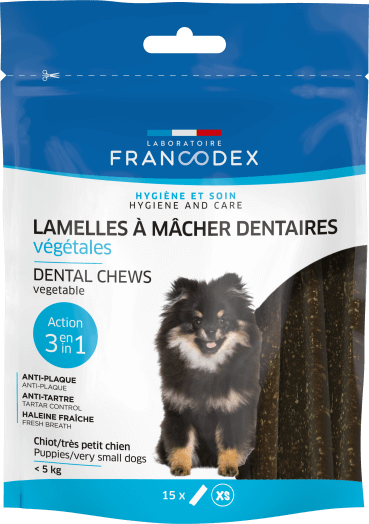 Francodex Veggy Chews Puppy XSmall Dog - مكافأت الحيوانات الأليفة - Zue For Pet Supplies Co.