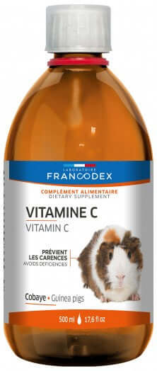 Francodex Vitamin C for Guinea Pigs 500ml - فيتامينات للحيوانات الأليفة - Zue For Pet Supplies Co.