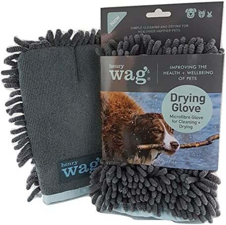 Henry Wag Microfibre Cleaning Glove - اكسسوارات الكلاب - Zue For Pet Supplies Co.