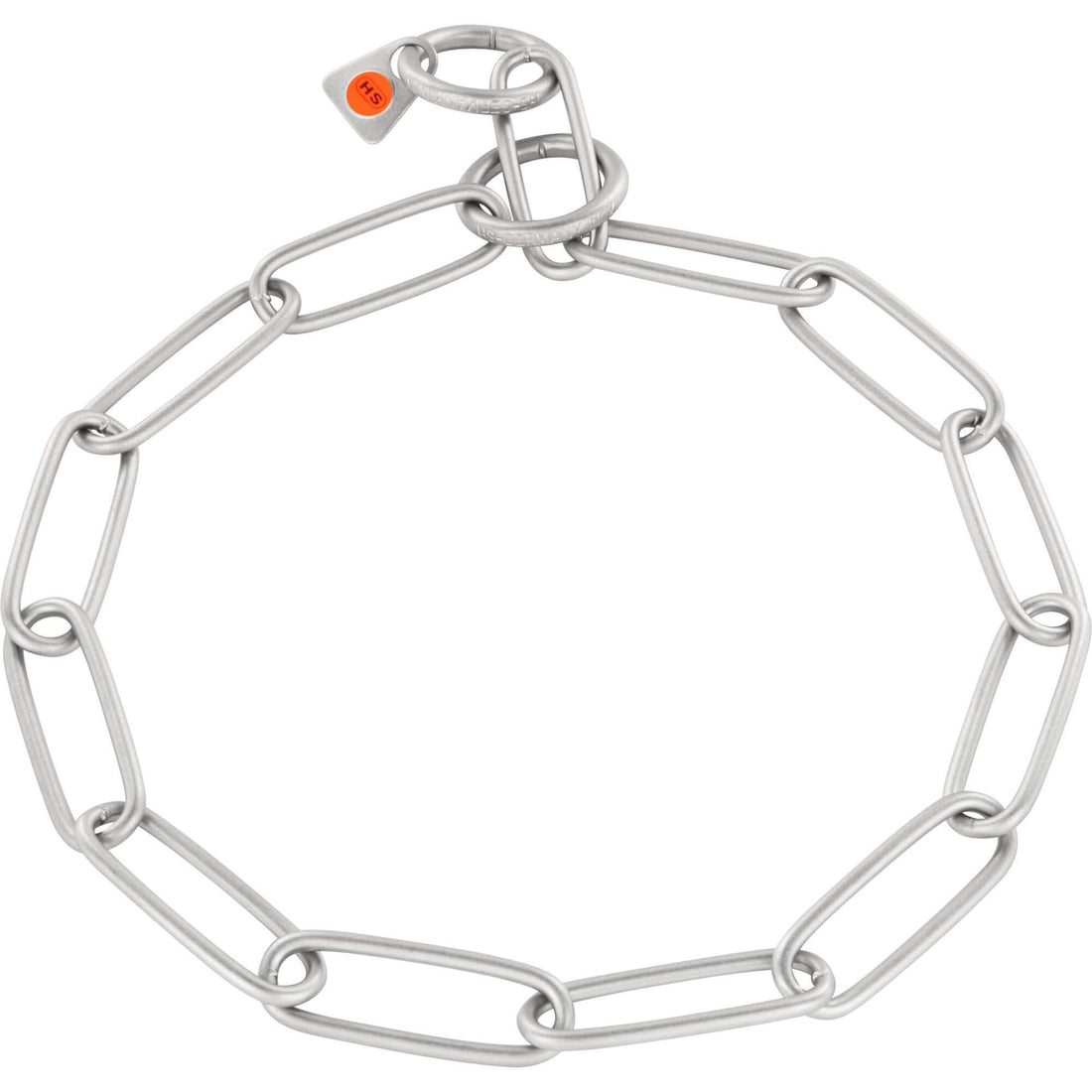 Herm Sprenger Collar Long Links - Stainless Steel Matt 3.0 mm 65cm /26" - طوق للكلاب - Zue For Pet Supplies Co.