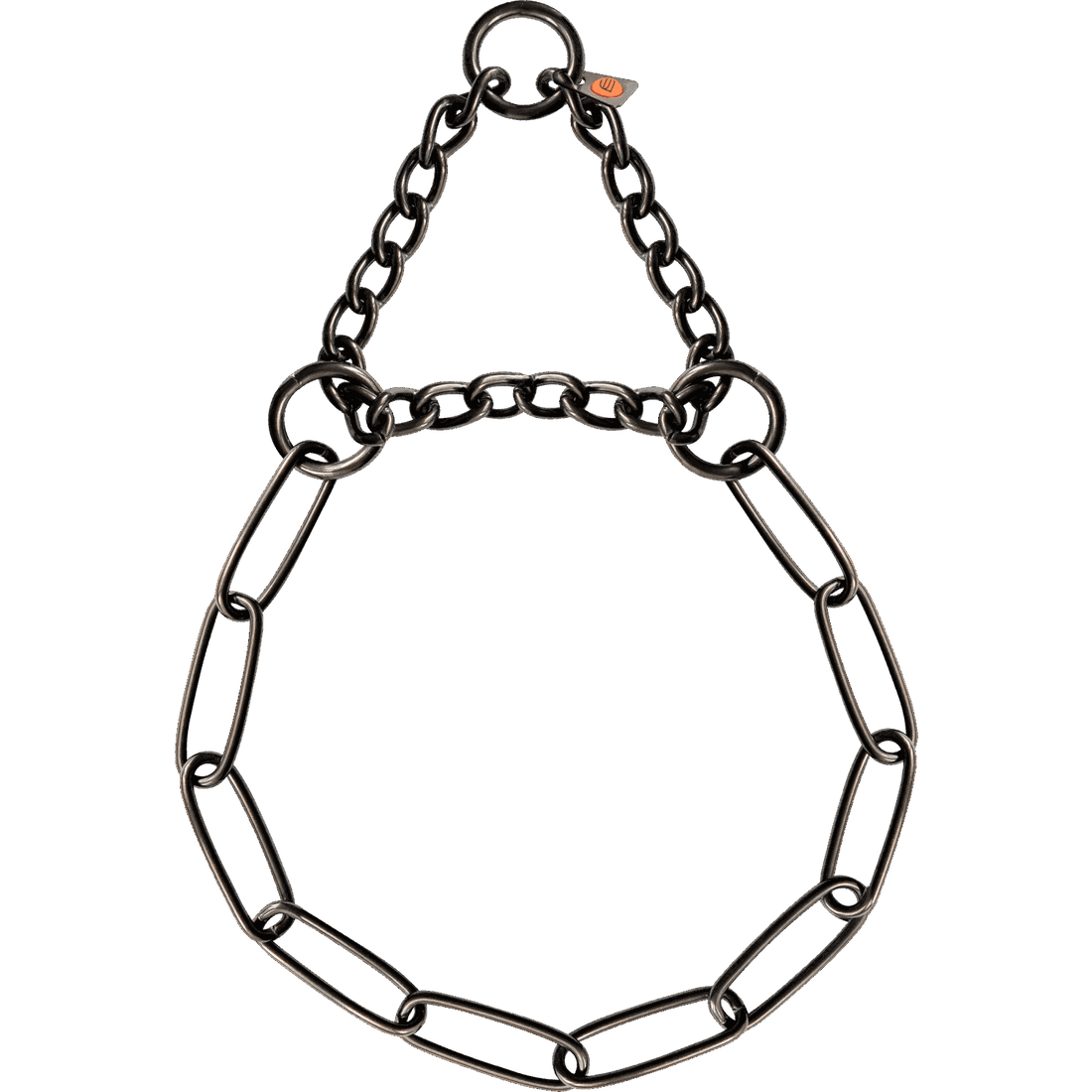 Herm Sprenger Collar with Limited Traction - Stainless Steel Black 3.0mm 61cm / 24" - طوق للكلاب - Zue For Pet Supplies Co.
