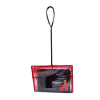 Hugo Aquarium Net 10In Red - اكسسوارات الأسماك - Zue For Pet Supplies Co.