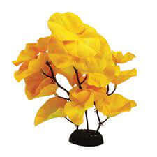 Hugo Lily Yellow Silk 20cm - اكسسوارات الأسماك - Zue For Pet Supplies Co.