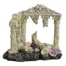 Hugo Fallen Columns 12X8X12cm - ديكور حوض السمك - Zue For Pet Supplies Co.