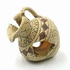 Hugo Ornate Jar 13X10X12cm - ديكور حوض السمك - Zue For Pet Supplies Co.