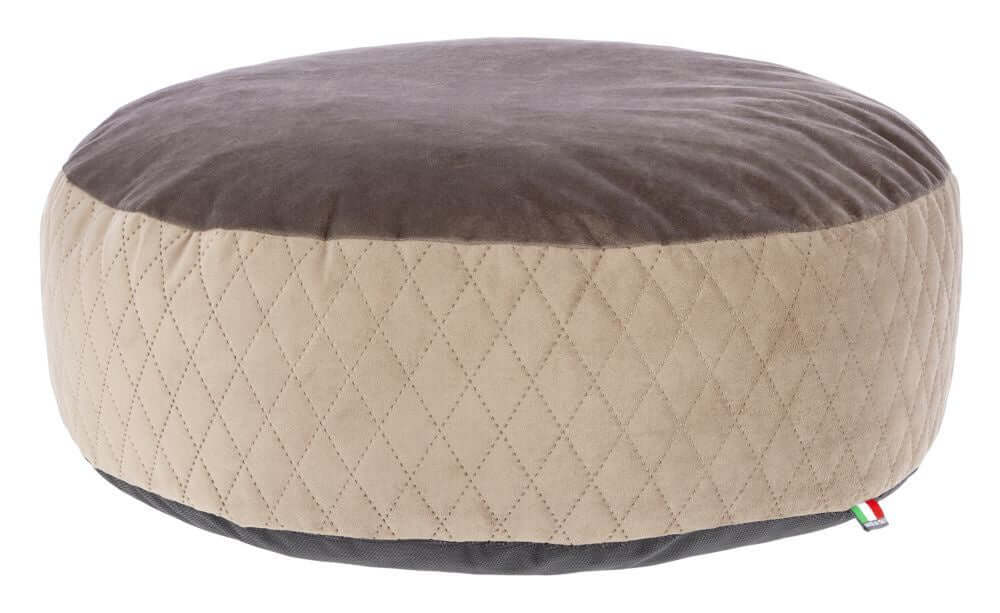 Kerbl Bed Cushion Pouf 80 x 25cm Taupe/Brown - سرير للحيوانات الأليفة - Zue For Pet Supplies Co.