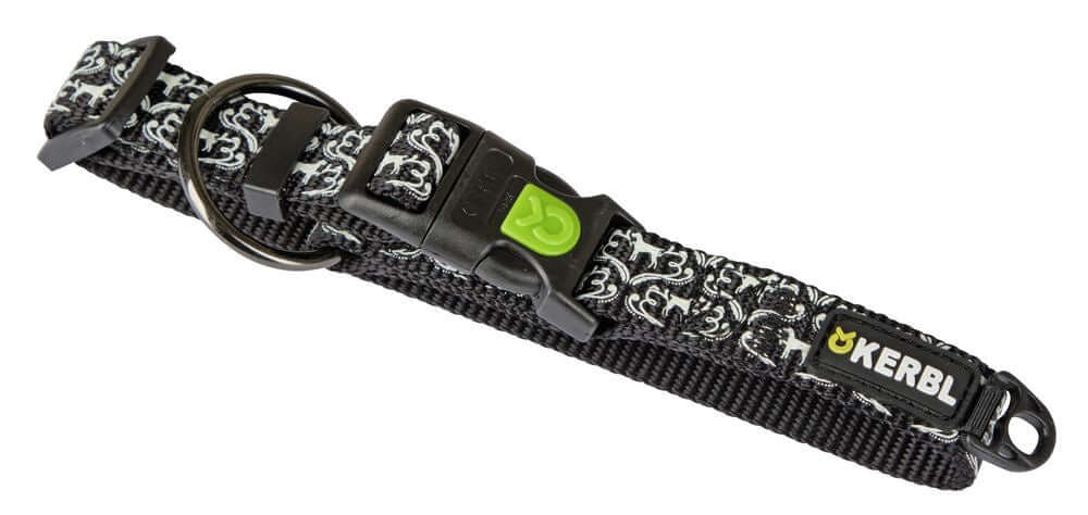 Kerbl Collar Shiny Night 20mmx45-65cm - طوق الكلاب - Zue For Pet Supplies Co.