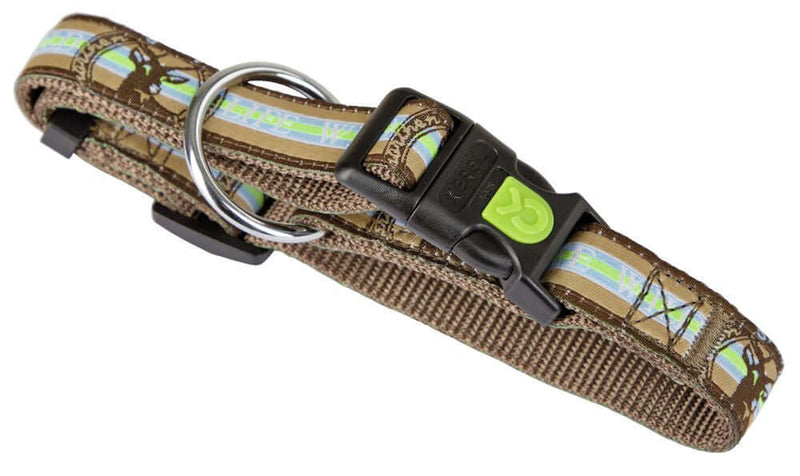 Kerbl Collar Wild Life Brown 45-65cmx25mm - طوق الكلاب - Zue For Pet Supplies Co.