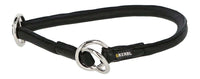 Kerbl Round Leather Choker Roma Stopper 45cmx8mm Black - طوق الكلاب - Zue For Pet Supplies Co.