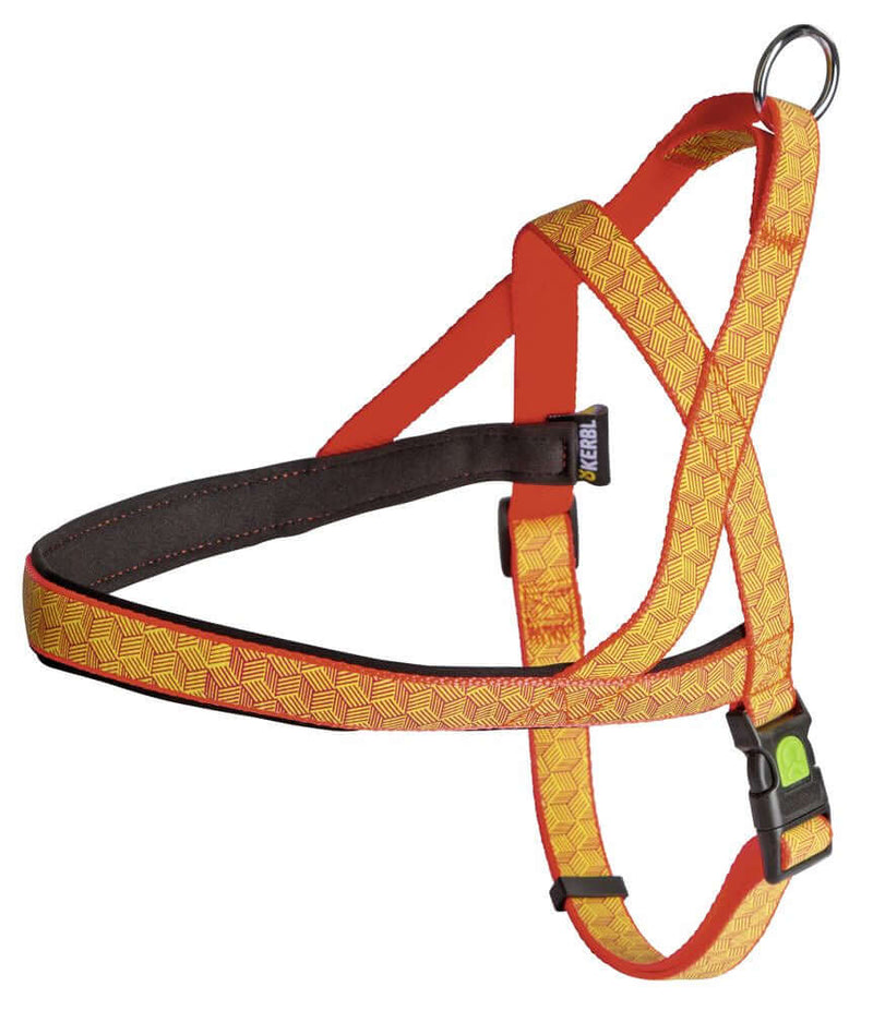 Kerbl Reflective Norwegian Harness 25mmx80-100cm - مجموعة رباط تحكم وصدرية للكلاب - Zue For Pet Supplies Co.