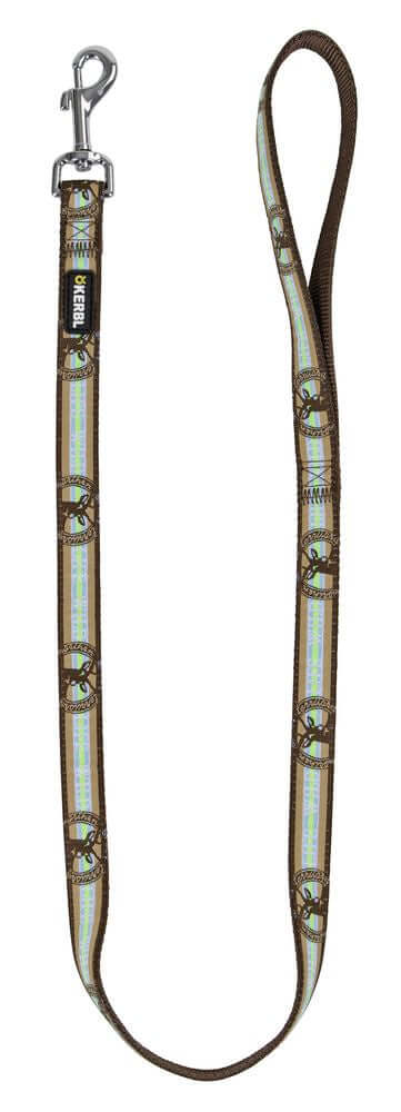 Kerbl Leash Wild Life Brown 100cmx20mm - رباط تحكم للكلاب - Zue For Pet Supplies Co.