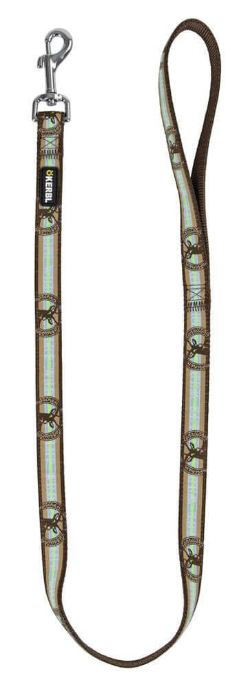 Kerbl Leash Wild Life Brown 100cmx20mm - رباط تحكم للكلاب - Zue For Pet Supplies Co.