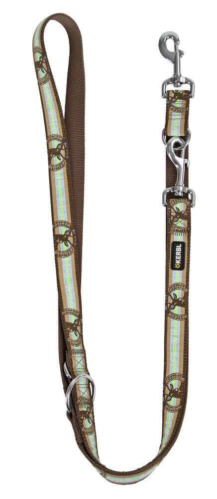 Kerbl Leash Wild Life Brown 200cmx25mm - رباط تحكم للكلاب - Zue For Pet Supplies Co.
