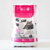 RoCat Baby Powder Cat Litter 5L -  رمل القطط - Zue For Pet Supplies Co.