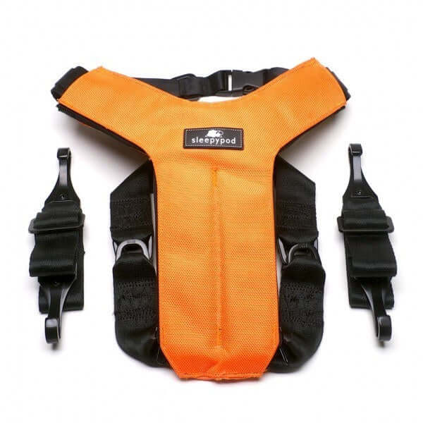 SleepyPod CU-Orange-L Clickit Utility Dog Harness- (L) - مجموعة رباط تحكم وصدرية للكلاب - Zue For Pet Supplies Co.