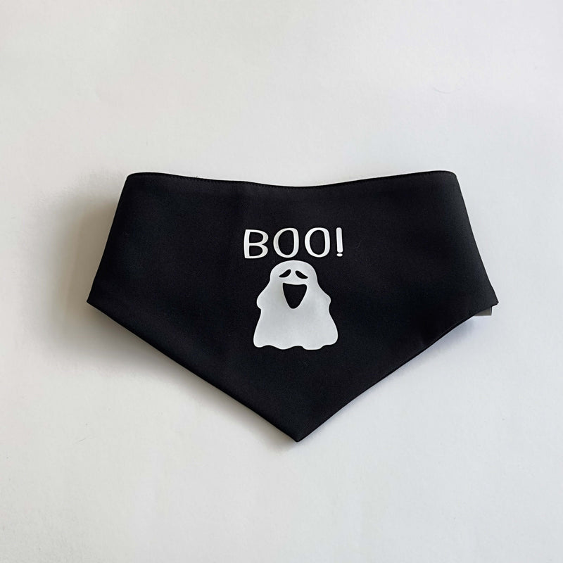 Ziggy Dog Black Boo Bandana - ملابس للحيوانات الأليفة - Zue For Pet Supplies Co.