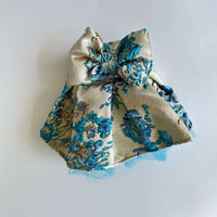 Ziggy Dog Blue Skirt w/Bow XL - ملابس للحيوانات الأليفة - Zue For Pet Supplies Co.